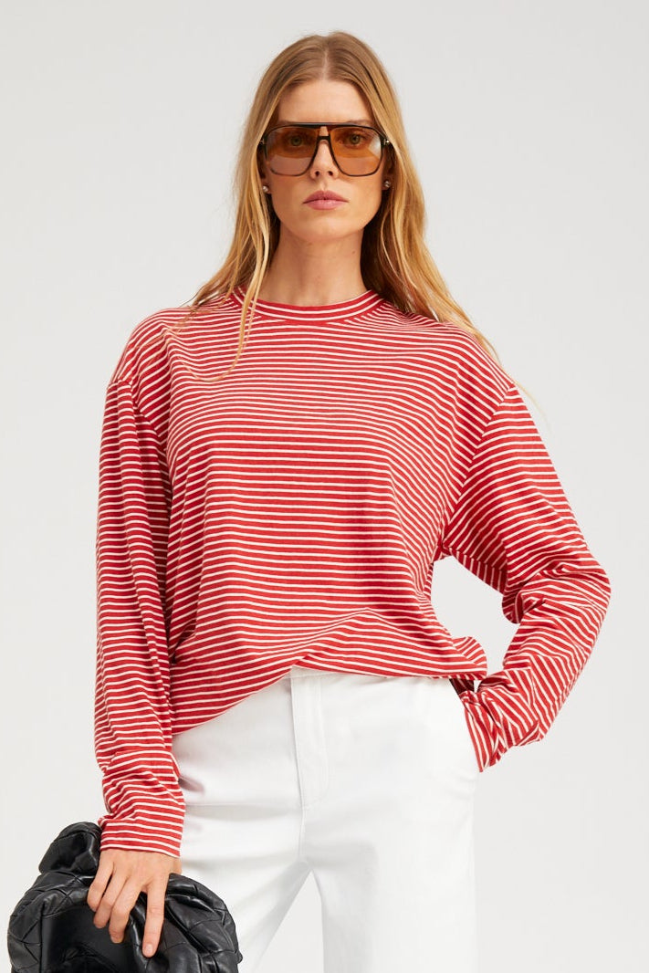 Long Sleeve Oversized Tee