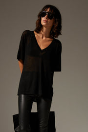 Tissue V-Neck Tee