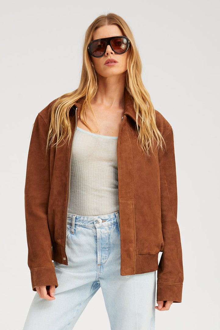 Bruna Suede Jacket