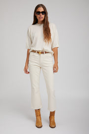 Earhart Crop Flare Denim