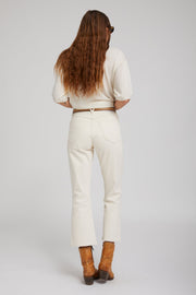 Earhart Crop Flare Denim