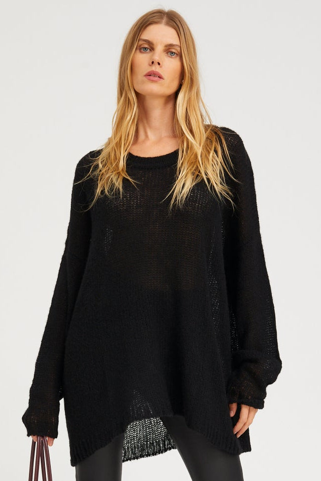 Jade Cashmere Silk Sweater