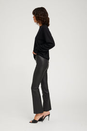 Black Cashmere Boyfriend Sweater