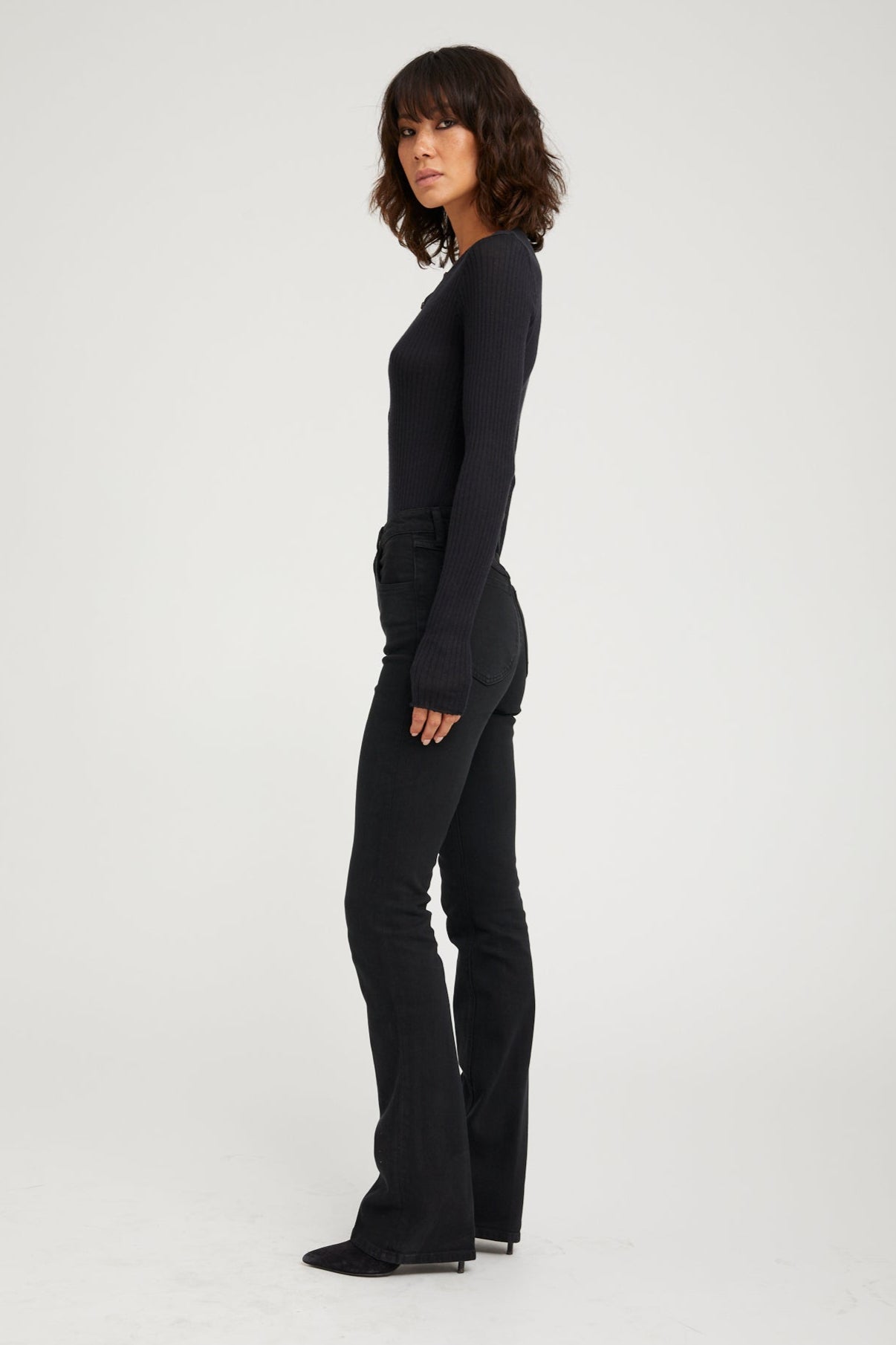Ella Micro Flare Denim