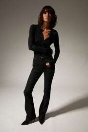Ella Micro Flare Denim
