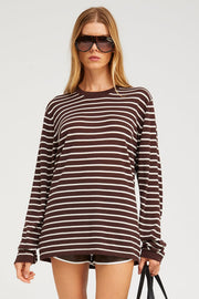 Long Sleeve Cashmere Tee