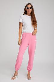 Rose Cotton Logo Sweatpant