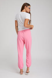 Rose Cotton Logo Sweatpant