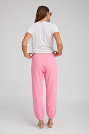 Rose Cotton Logo Sweatpant