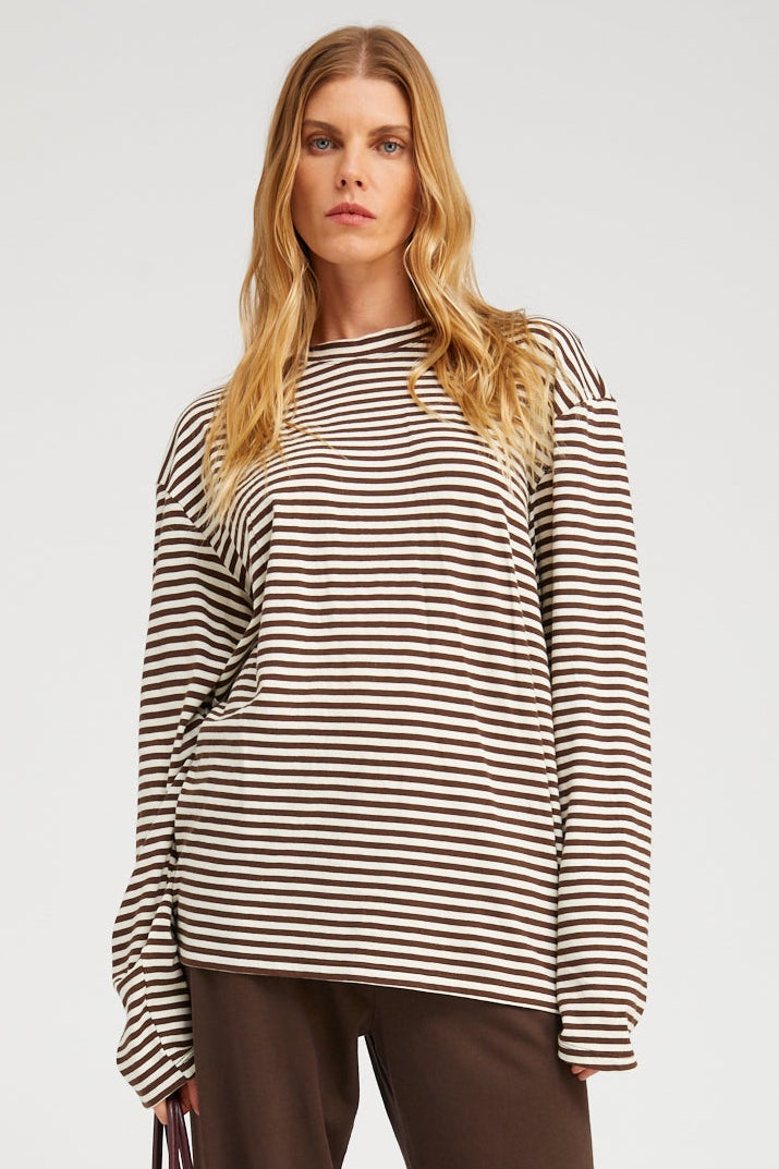 Long Sleeve Oversized Tee