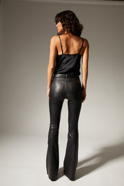 Black Silk Spaghetti Strap Cami