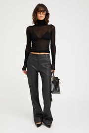 Tissue Mock Neck