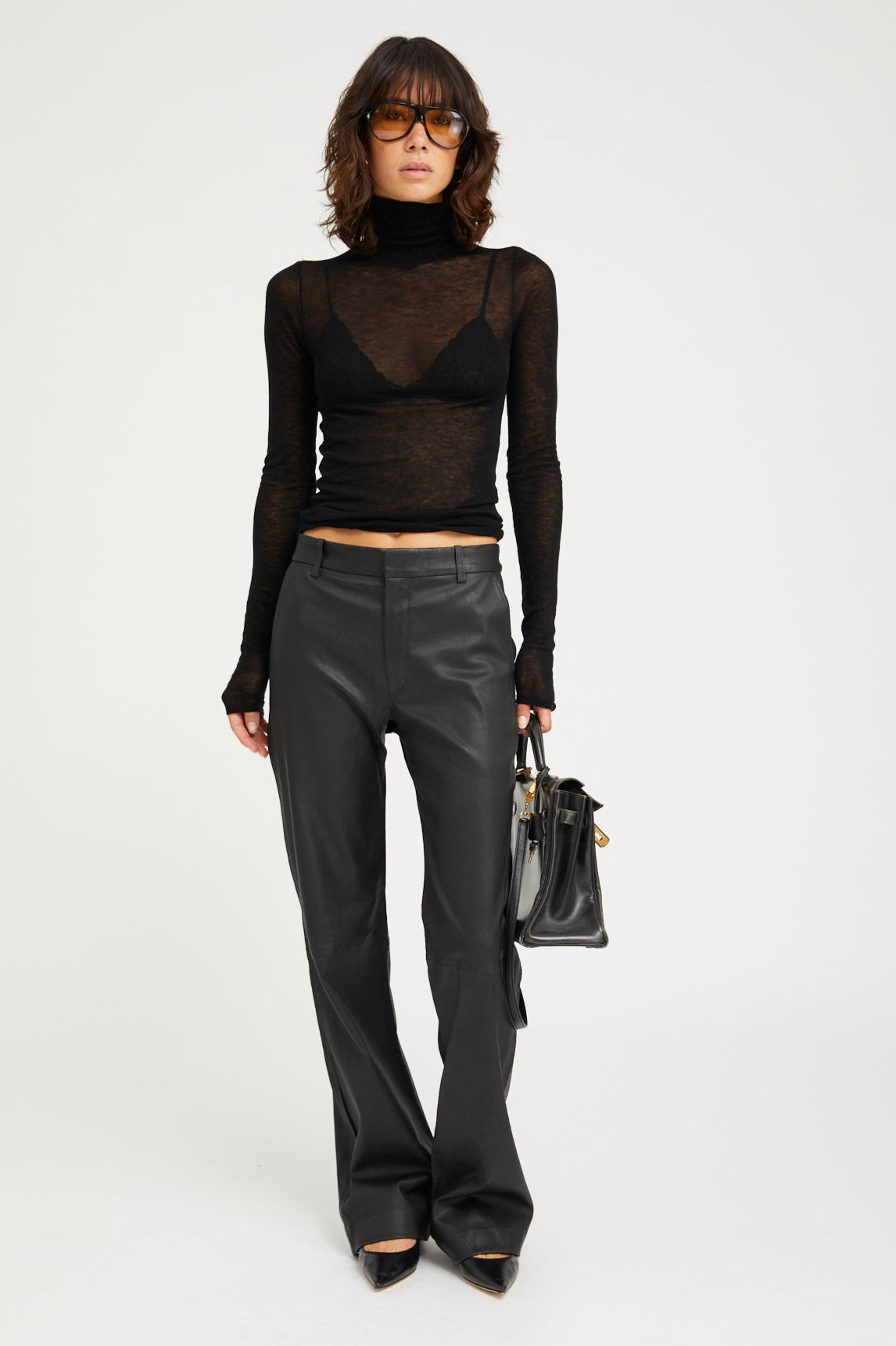 Tissue Mock Neck