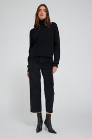 Cropped Corduroy Trousers