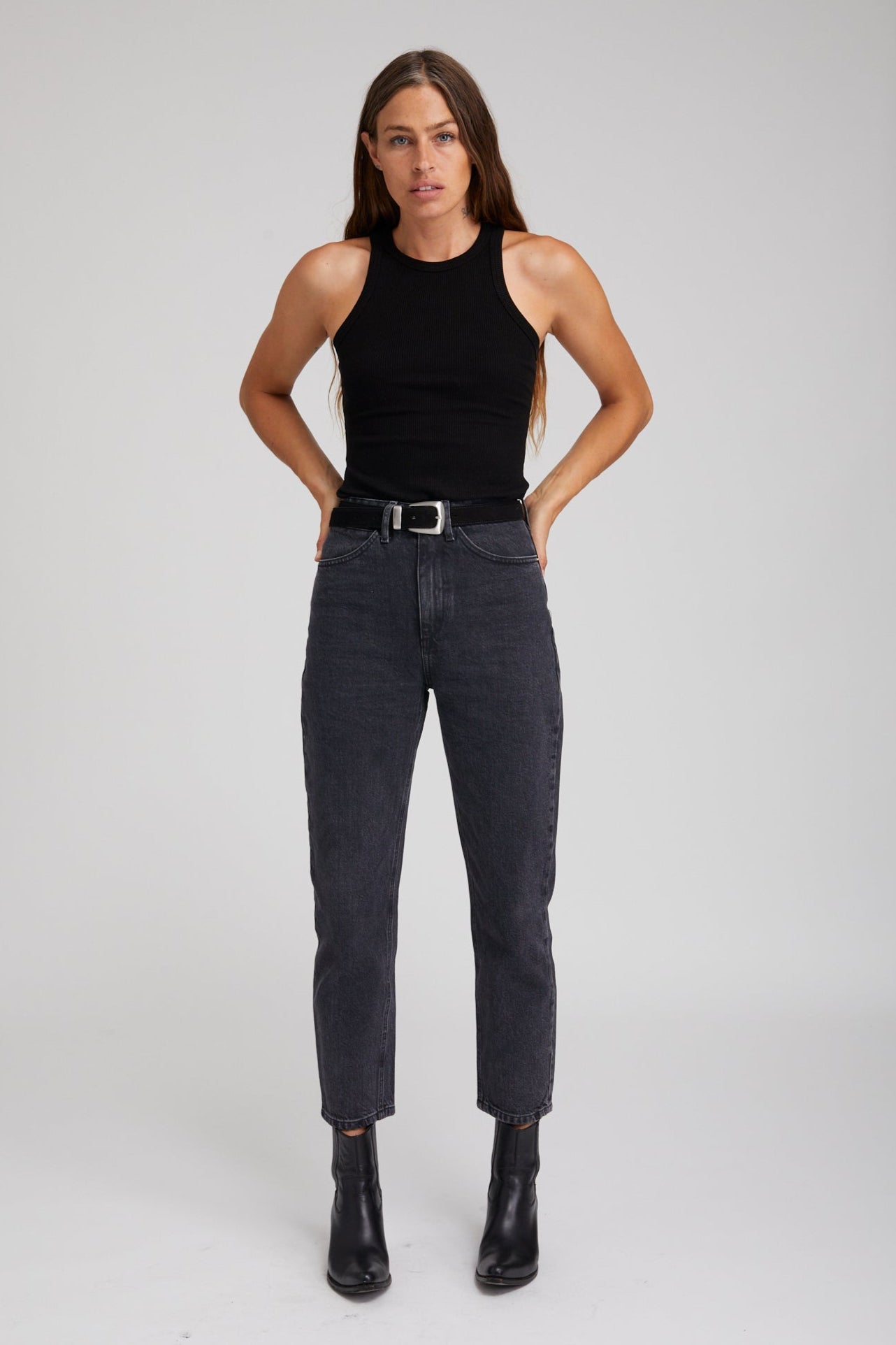 Simone Tapered Straight Leg Denim