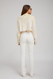 Long Sleeve Tee Marigold Marble