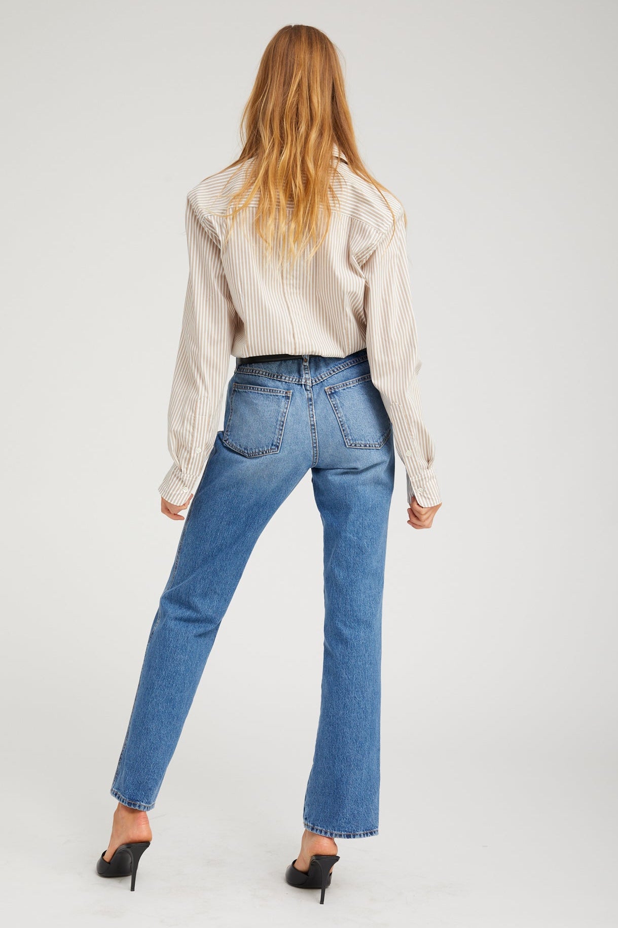 Relaxed Straight Leg Denim