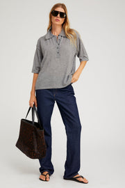 Relaxed Straight Leg Denim