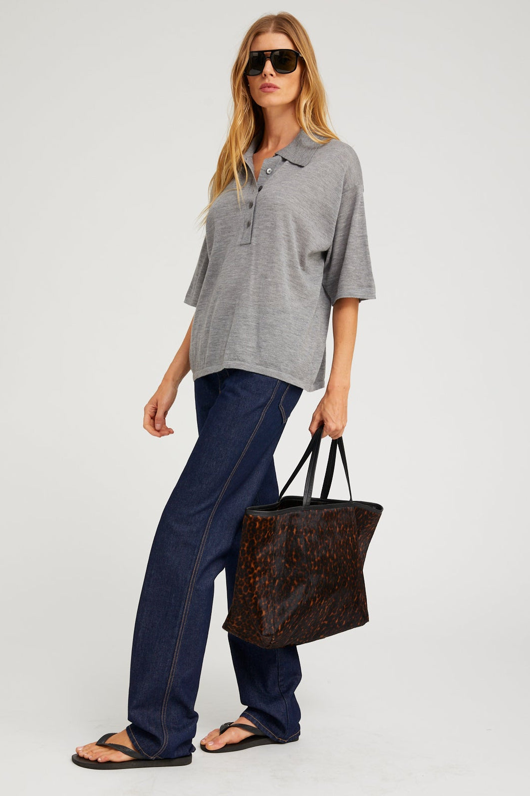 Relaxed Straight Leg Denim