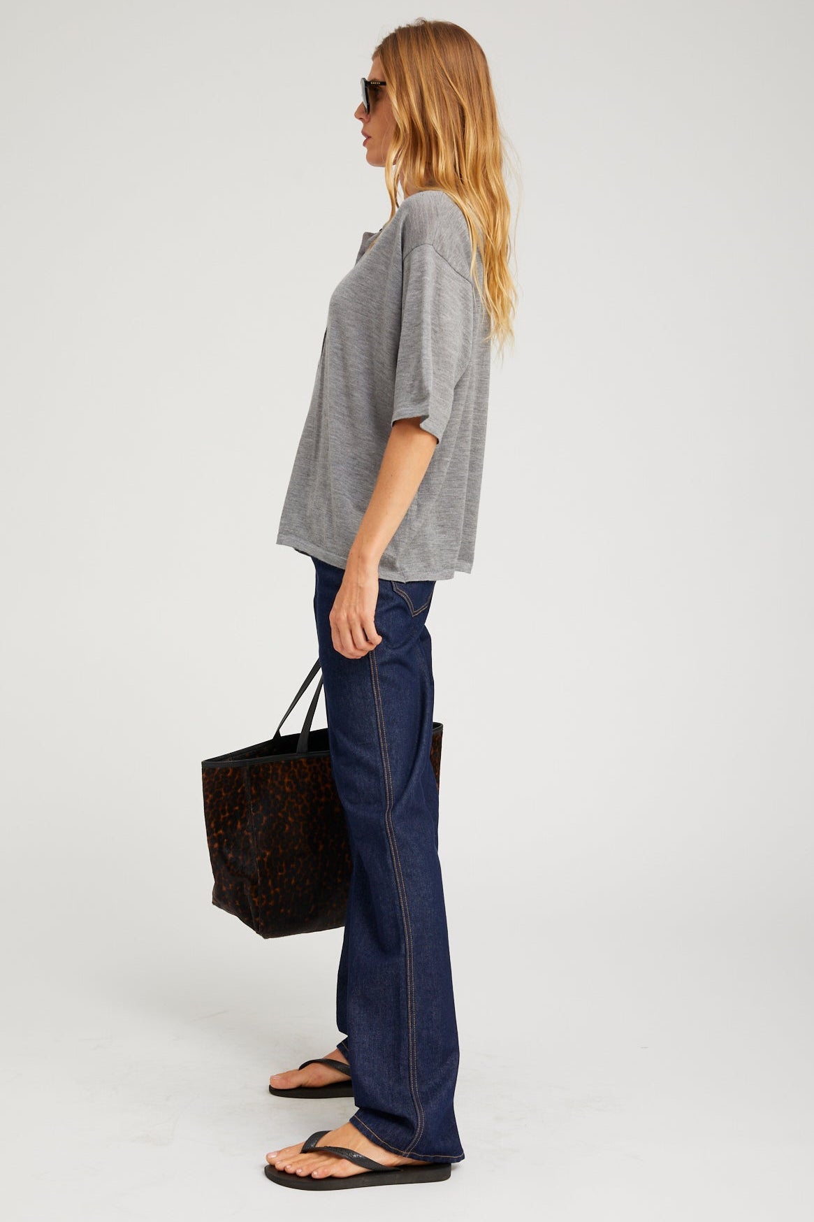 Cashmere Oversized Polo