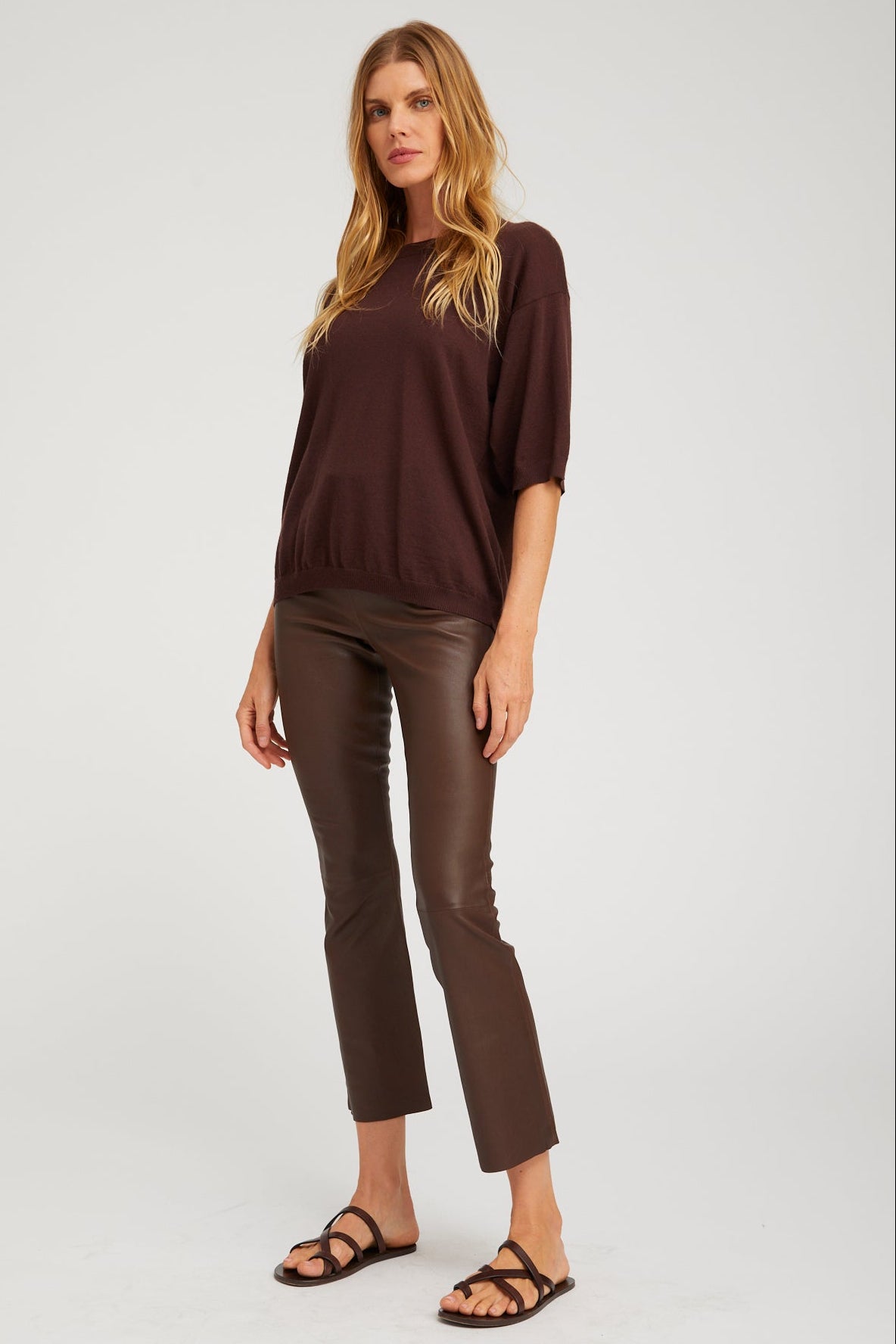 Cashmere Boxy Tee