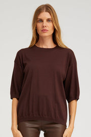 Cashmere Boxy Tee