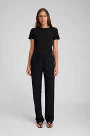 Crepe Pintuck Trouser
