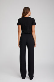 Crepe Pintuck Trouser