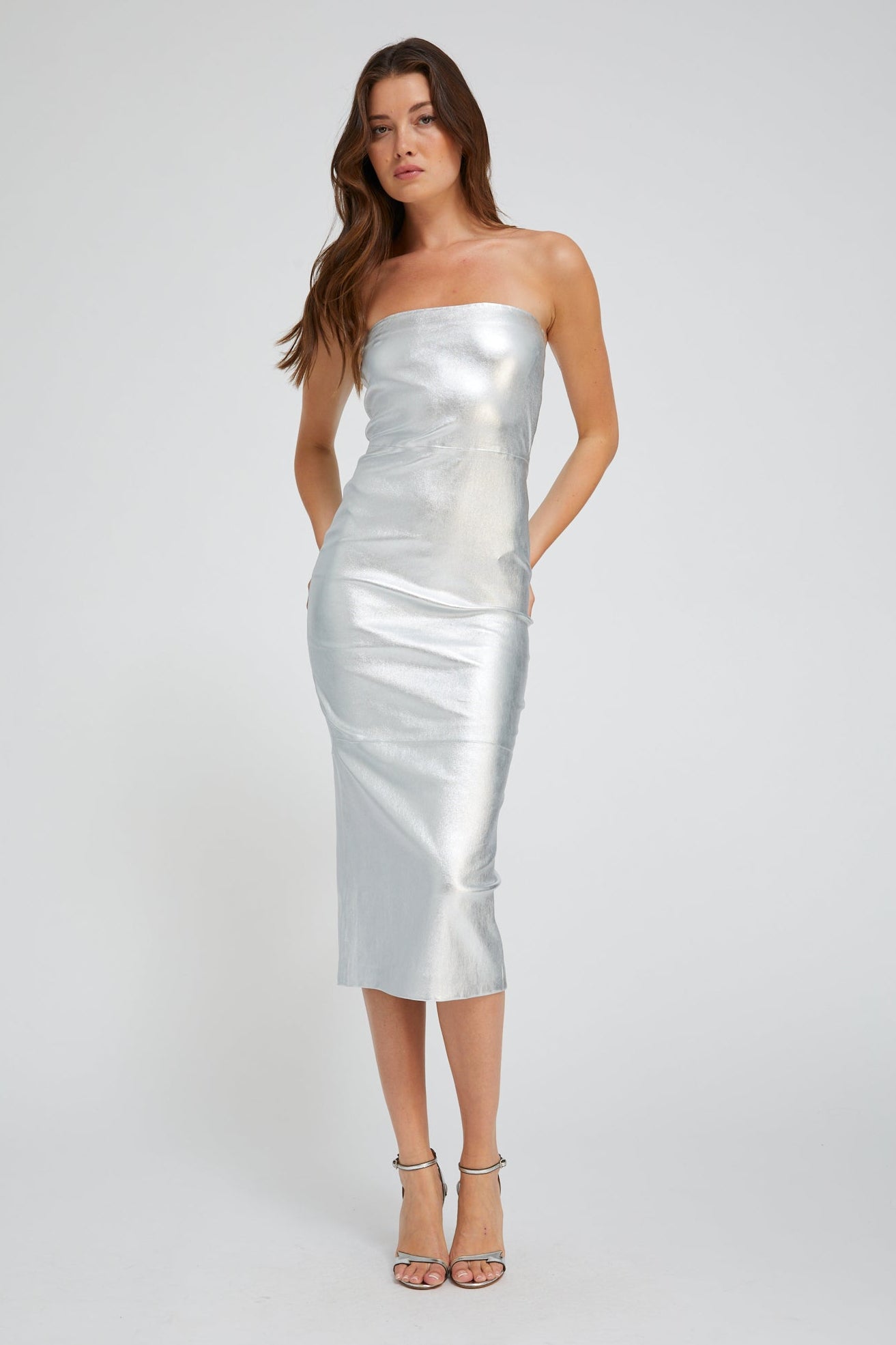 Leather Tube Dress