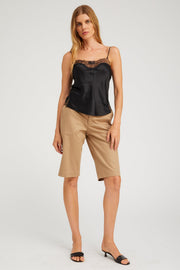 Khaki Bermuda Trousers