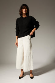 Black Heavy Cashmere Sweater