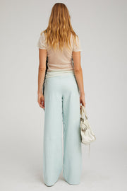 Athletic Leather Pants