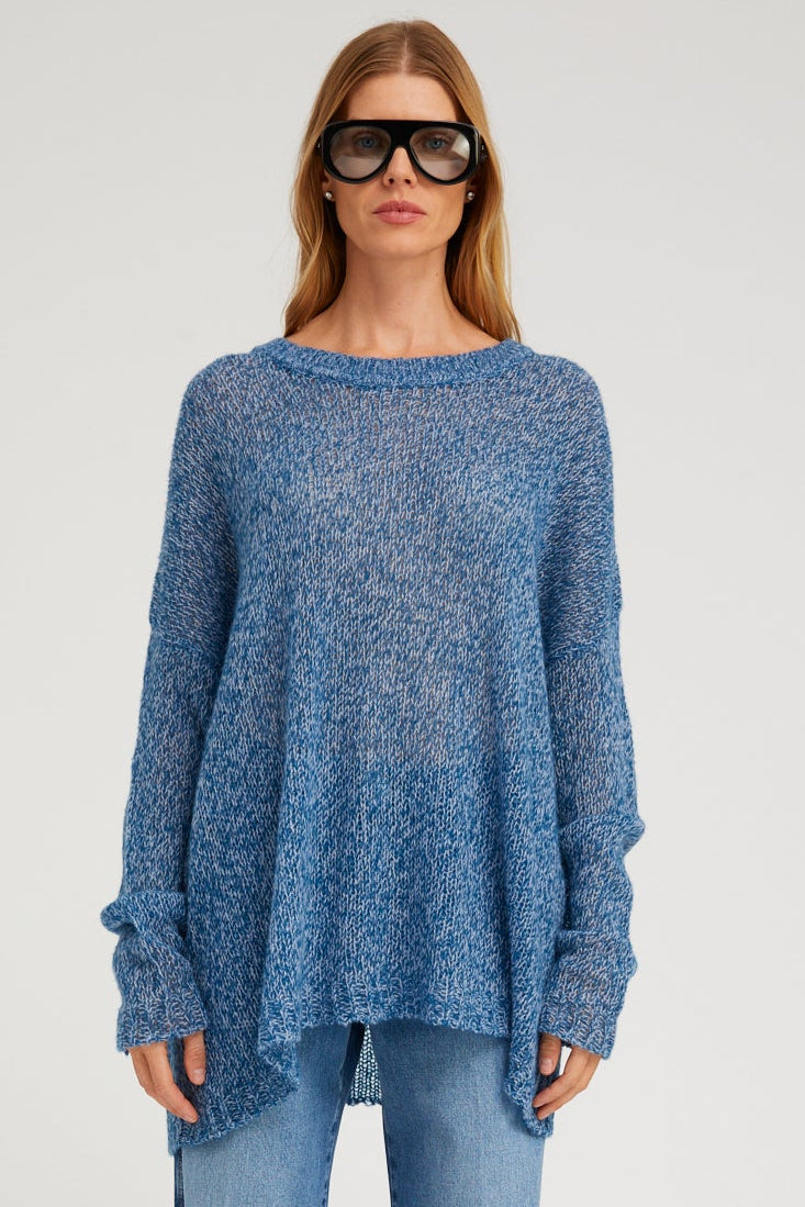 Jade Cashmere Silk Sweater