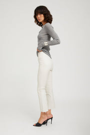 Grey Cashmere Henley