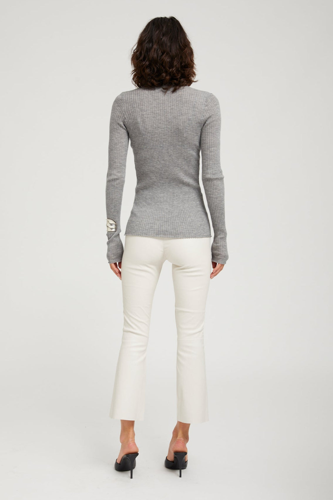 Grey Cashmere Henley