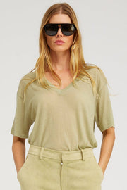 Tissue V-Neck Tee