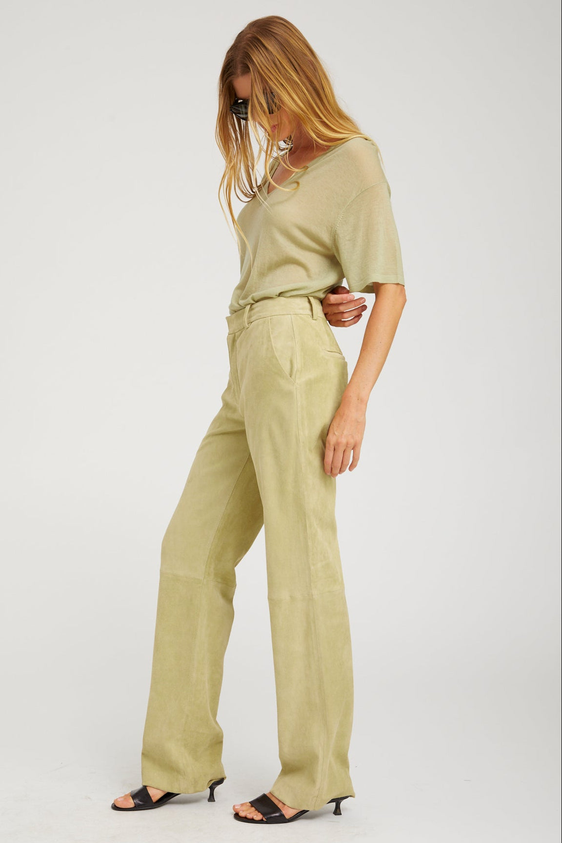 Classic Suede Trousers