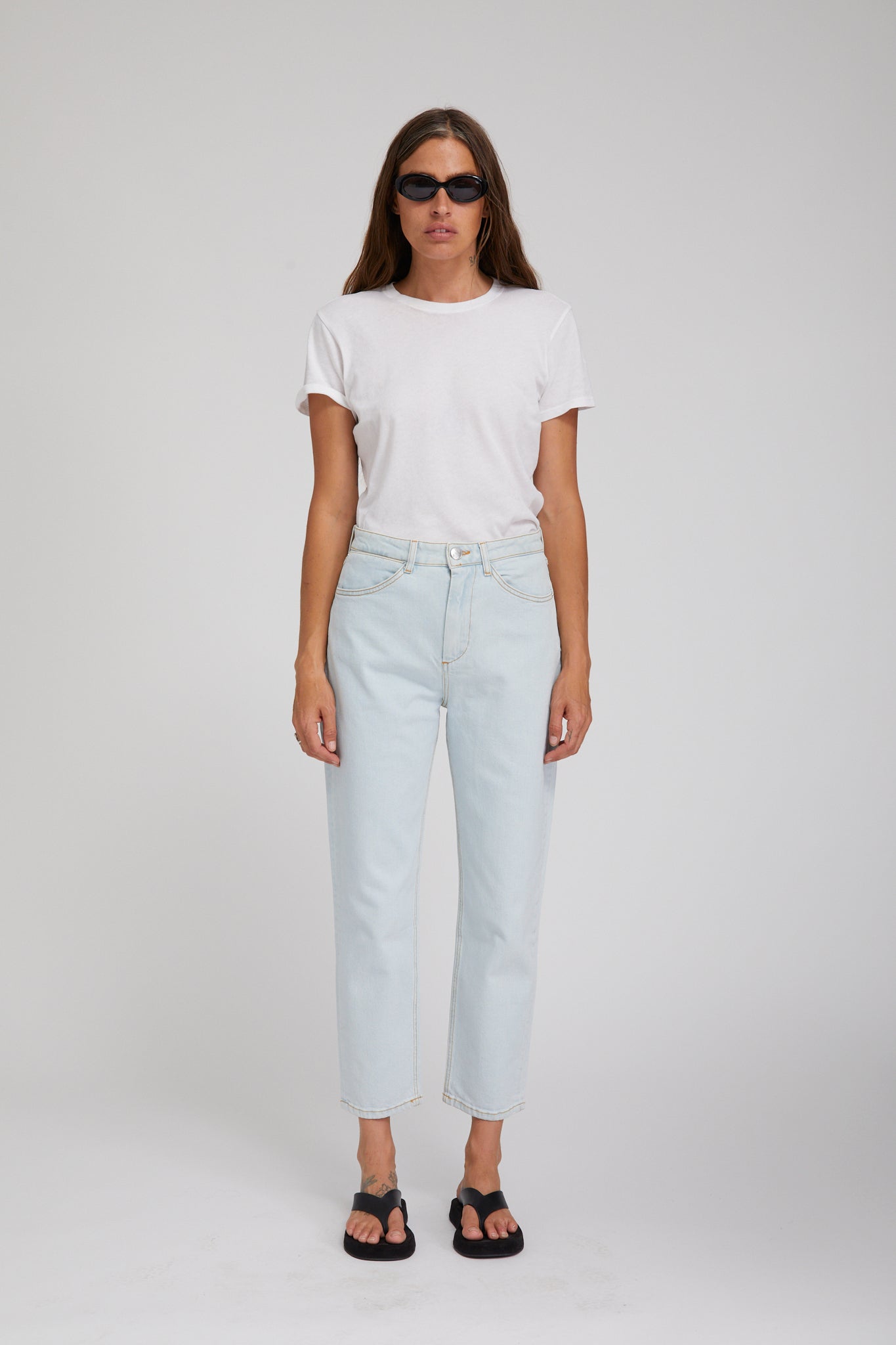 Greta Tapered Straight Leg Denim