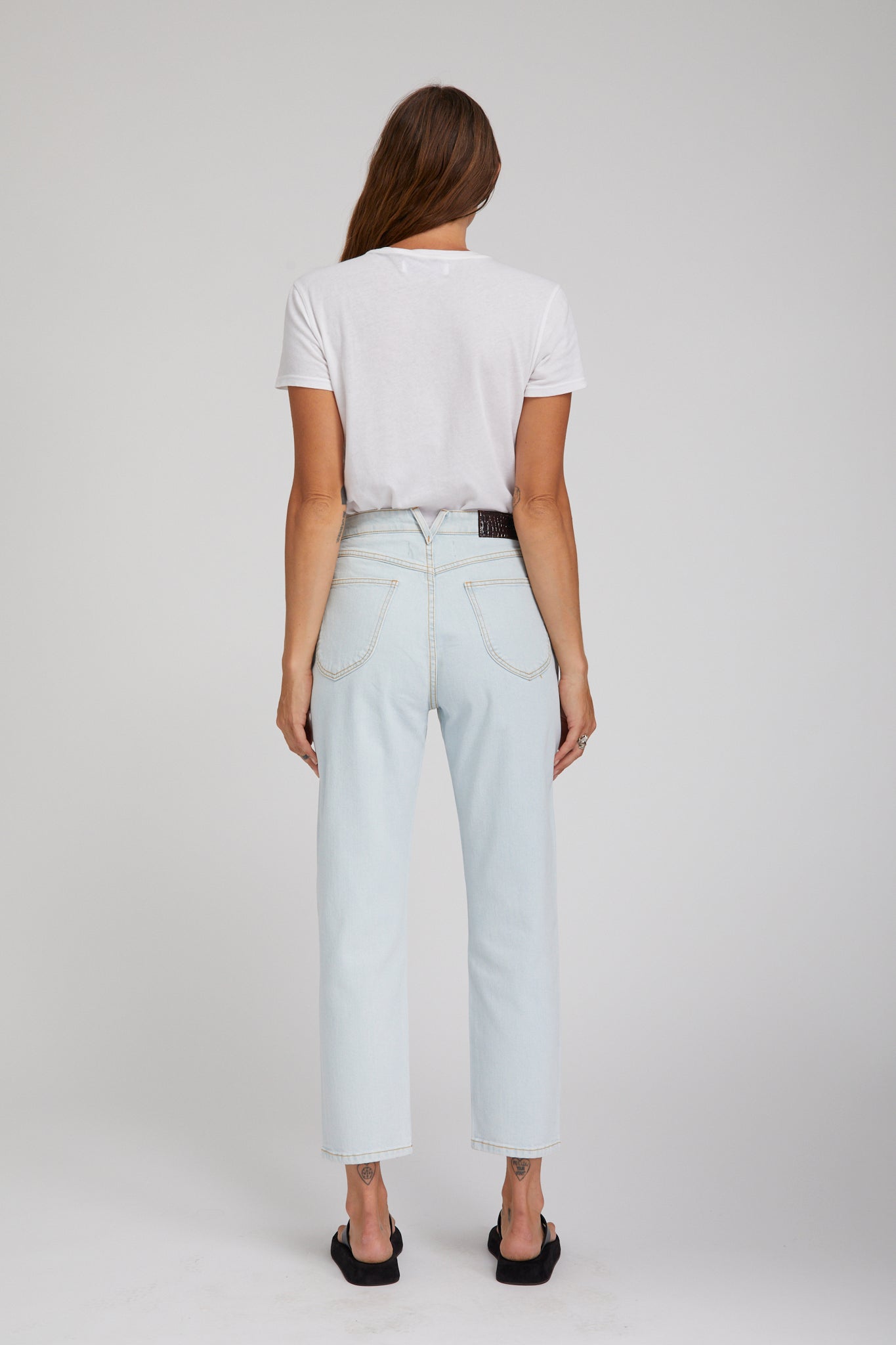 Greta Tapered Straight Leg Denim