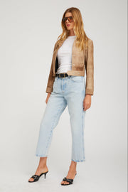 Cropped Slim Boyfriend Denim