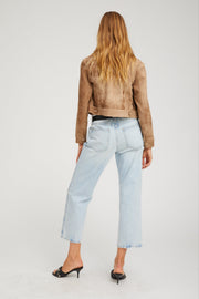Cropped Slim Boyfriend Denim