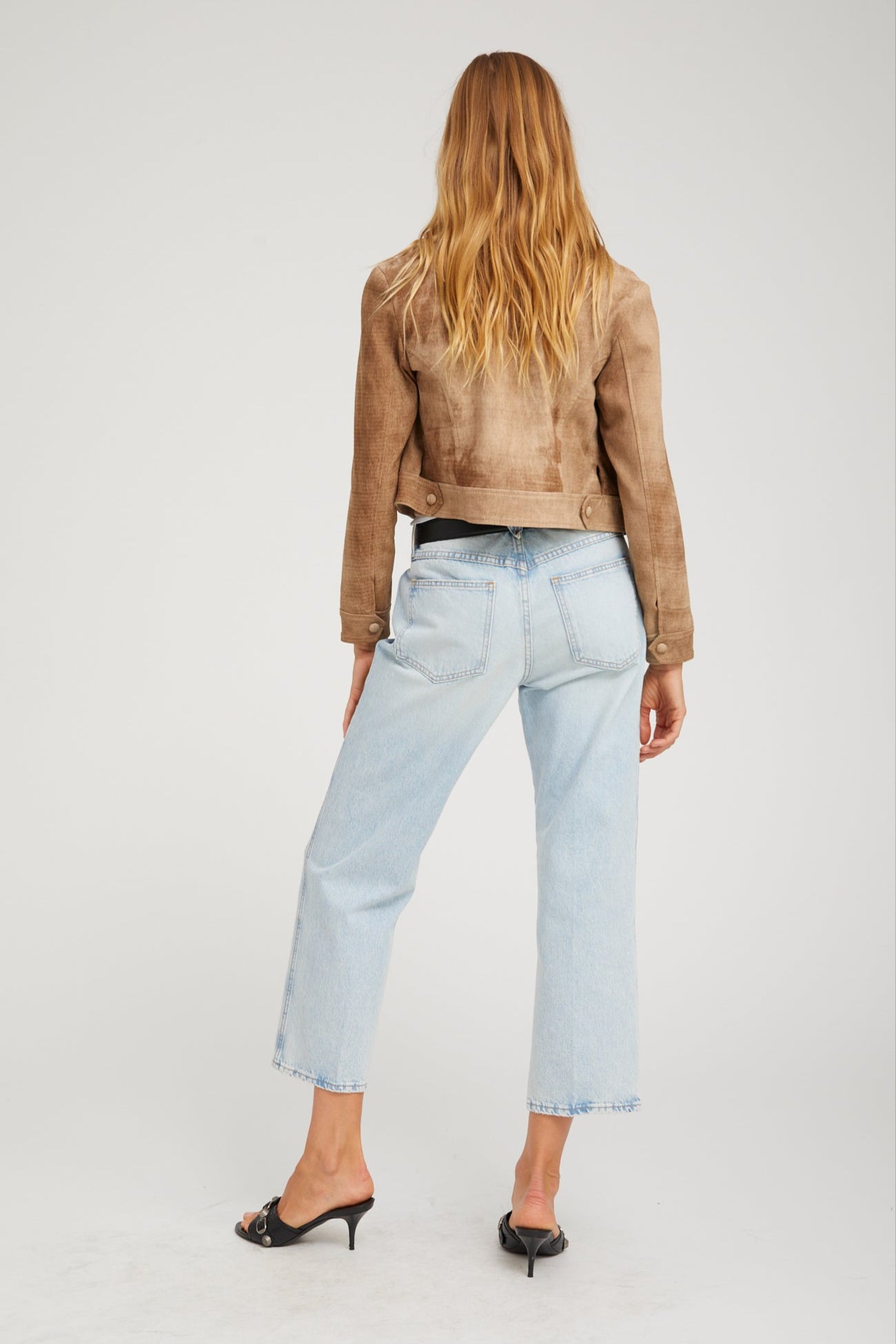 Cropped Slim Boyfriend Denim
