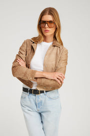 Sepia Suede Hardy Jacket