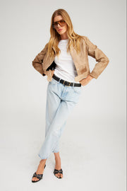 Cropped Slim Boyfriend Denim