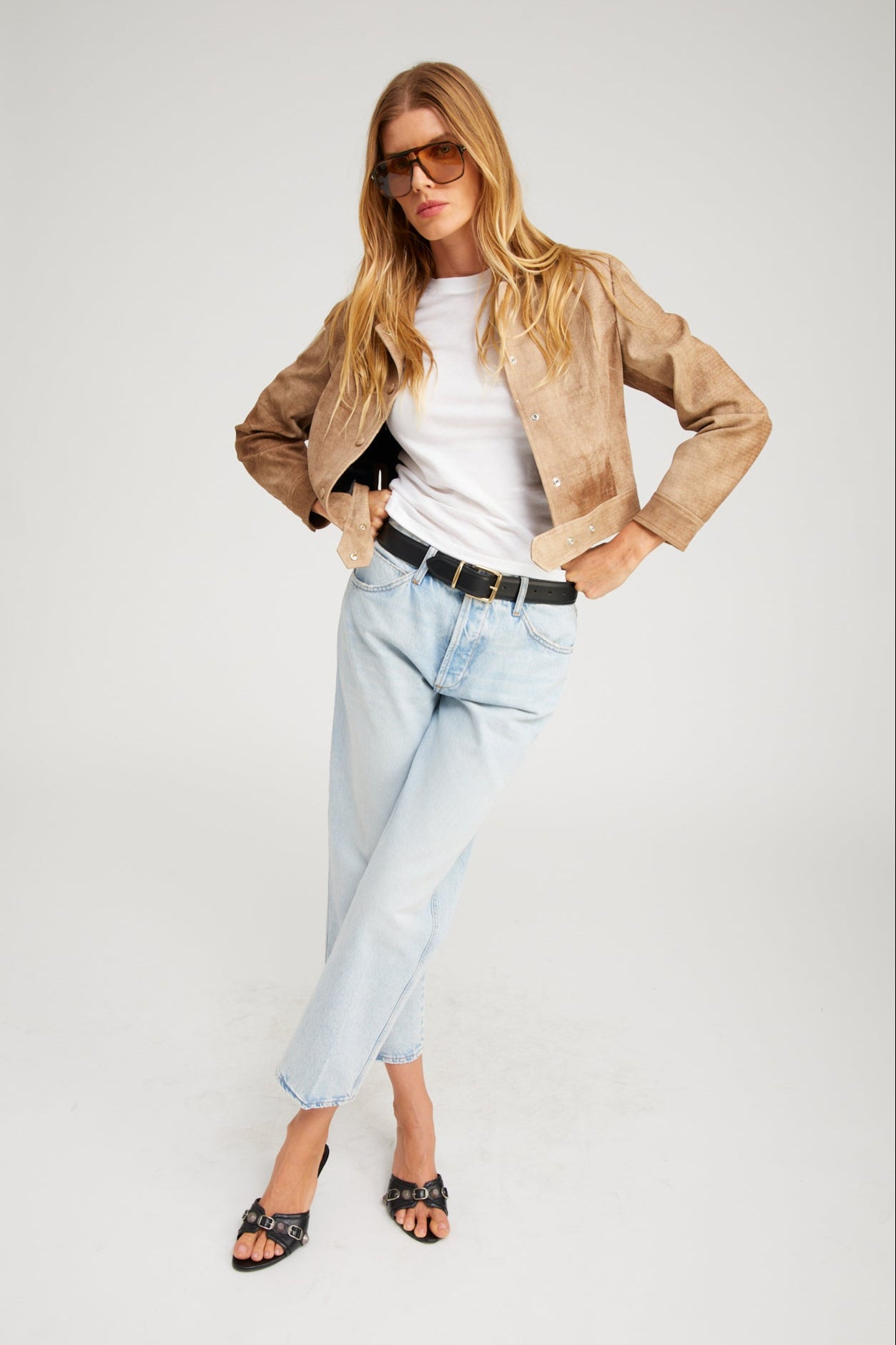 Sepia Suede Hardy Jacket