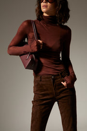 Americano Tissue Cashmere Mock Neck