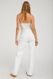 Leather Carpenter Pants