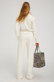 Cotton Terry Polo Sweatshirt