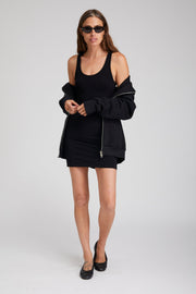 Black City Tank Mini Dress