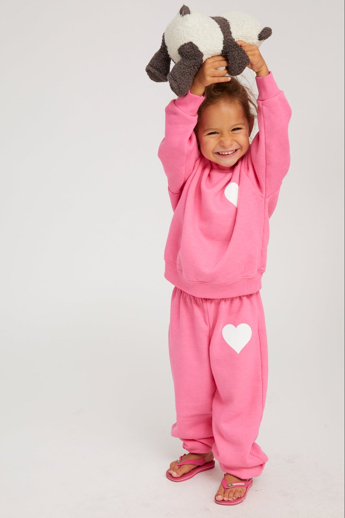 Kids Peony Heart Sweatshirt